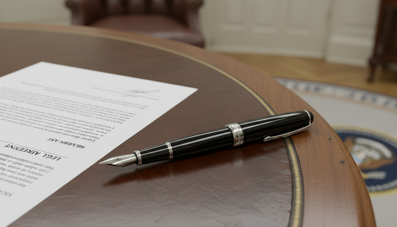 Pen used by Wilburn Ash